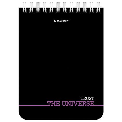 Блокнот 40л А6 108х145мм клетка гребень Black & notes 1/6/96 Блокнот 40л А6 108х145мм клетка гребень Black & notes 1/6/96