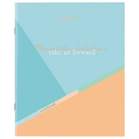 Тетрадь 48л А5 клетка обложка картон Multicolor BRAUBERG 1/10/100