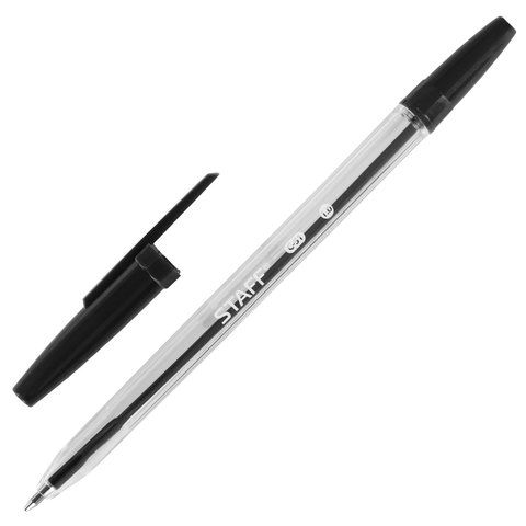 Набор шариковых ручек 4цв корпус прозр узел 1мм линия 0,5мм европодвес STAFF С-51 1/48 Набор шариковых ручек 4цв корпус прозр узел 1мм линия 0,5мм европодвес STAFF С-51 1/48