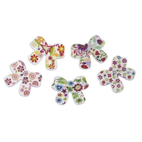 Пуговицы декоративные БАНТИКИ, дерево, 30*23мм, 18 шт, ассорти, ОСТРОВ СОКРОВИЩ (вывод) Пуговицы декоративные БАНТИКИ, дерево, 30*23мм, 18 шт, ассорти, ОСТРОВ СОКРОВИЩ (вывод)