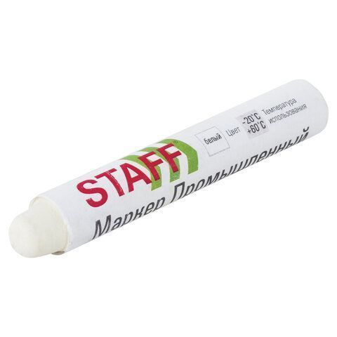 Маркер для шин и резины белый ПМ-100/Ш твердый STAFF 1/12/144 Маркер для шин и резины белый ПМ-100/Ш твердый STAFF 1/12/144