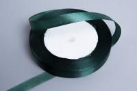 Лента атласная 10мм 25м зеленый темный 1/10 Лента атласная 10мм 25м зеленый темный 1/10