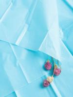 Бумага подарочная Тишью в листах 50х66см бирюзовая 10/10