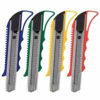 Нож канцелярский 18мм усиленный металические направляющие автофиксатор Profit Staff 1/20/720 Нож канцелярский 18мм усиленный металические направляющие автофиксатор Profit Staff 1/20/720