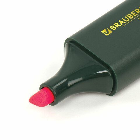 Текстмаркер розовый 1-5 мм скошенный наконечник BRAUBERG ORIGINAL 1/12/576 Текстмаркер розовый 1-5 мм скошенный наконечник BRAUBERG ORIGINAL 1/12/576