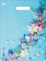 Пакет с вырубной ручкой (31х40)-60 Очаровательные цветы Тико 50/500 Пакет с вырубной ручкой (31х40)-60 Очаровательные цветы Тико 50/500