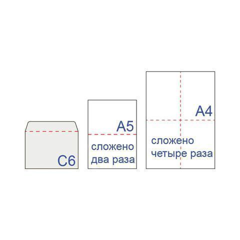 Конверты С6, клей декстрин белые 114х162мм 1/1000 (Клиент) Конверты С6, клей декстрин белые 114х162мм 1/1000 (Клиент)