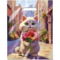 Пакет с вырубной ручкой (31х40)-60 Персик 50/500 Пакет с вырубной ручкой (31х40)-60 Персик 50/500