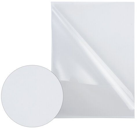 Папка-уголок А4 прозр. бесцветная 0,10мм BRAUBERG 1/50/700 Папка-уголок А4 прозр. бесцветная 0,10мм BRAUBERG 1/50/700