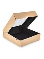 Контейнер бумажный с окном 1000мл OneBox 120х200х40мм крафт ламин внутри черный 1EA 25/250 Контейнер бумажный с окном 1000мл OneBox 120х200х40мм крафт ламин внутри черный 1EA 25/250