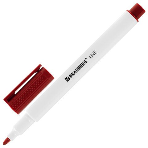 Маркер для доски НАБОР 4шт 3 мм BRAUBERG 