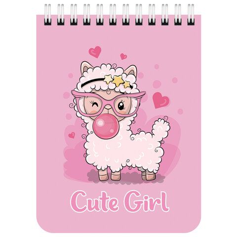 Блокнот 40л А6 108х145мм клетка гребень Зверята BRAUBERG 1/6/96 Блокнот 40л А6 108х145мм клетка гребень Зверята BRAUBERG 1/6/96