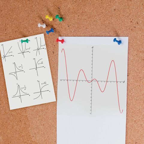 Силовые кнопки-гвоздики цветные 50шт в картонной коробке Staff 1/24/240