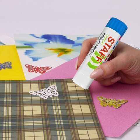 Клей-карандаш 40г STAFF 1/12/288 Клей-карандаш 40г STAFF 1/12/288