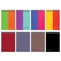 Блокнот 40л А7 65х100мм клетка гребень Моноколор Classic BG 1/48/192