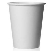 Стакан бумажный для горячего 350мл d-90 белый  50/800