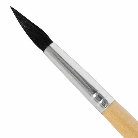 Кисть белка круглая №6 BRAUBERG  1/30/1440