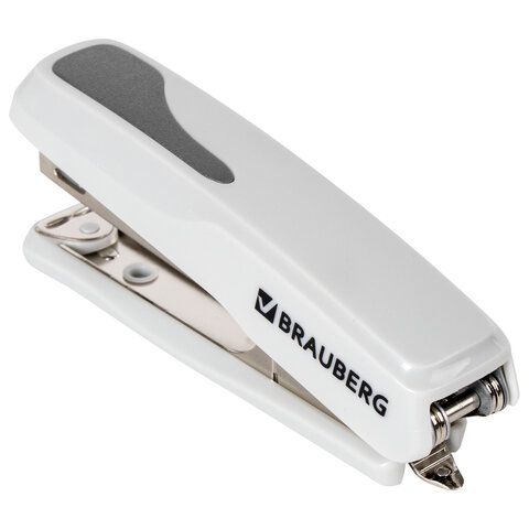 Степлер №10 до 20л с антистеплером серый Extra BRAUBERG 1/24 Степлер №10 до 20л с антистеплером серый Extra BRAUBERG 1/24