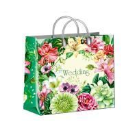 Пакет пластиковый (30х30+10)-150 Музыка цветов Интерпак 1/40