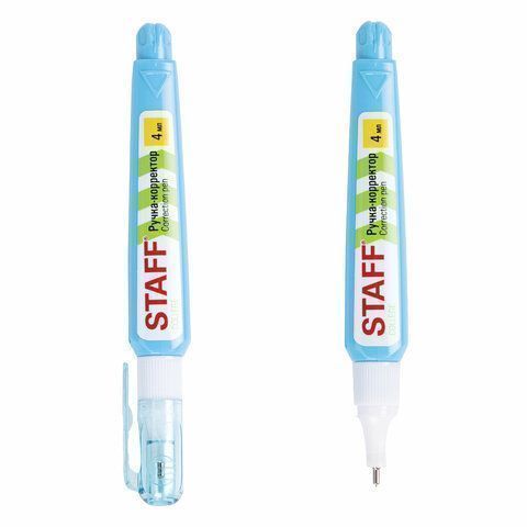 Корректор-ручка 4мл металлический наконечник STAFF College 1/12 (Клиент) Корректор-ручка 4мл металлический наконечник STAFF College 1/12 (Клиент)