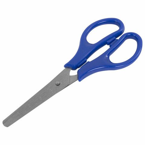 Ножницы 130мм метал ассорти в дисплее Юнландия 1/24  (Клиент)