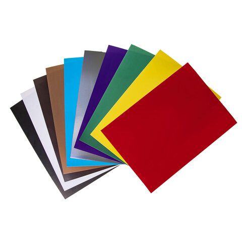 Цветной картон А4 10л 10цв мелованный Белый щенокHatber 1/80 Цветной картон А4 10л 10цв мелованный Белый щенокHatber 1/80