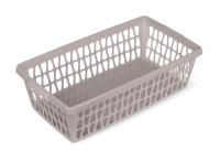 Корзина 250х140х70мм коричнево-серая Велетта 1/38 Корзина 250х140х70мм коричнево-серая Велетта 1/38