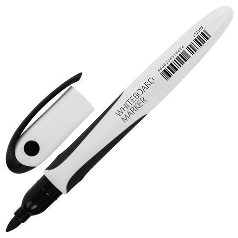 Маркер для доски черный 3мм стираемый SOFT LITE BRAUBERG 1/12 Маркер для доски черный 3мм стираемый SOFT LITE BRAUBERG 1/12