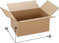 Гофрокоробка (570х380х253) Т22 С  21/21
