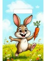 Пакет с вырубной ручкой (20х30)-30 Зайка и ежик Тико 100/3000 Пакет с вырубной ручкой (20х30)-30 Зайка и ежик Тико 100/3000