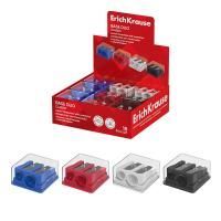 Точилка 2 отверстия ассорти ErichKrause Base Duo 1/18 Точилка 2 отверстия ассорти ErichKrause Base Duo 1/18