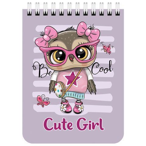 Блокнот 40л А6 108х145мм клетка гребень Зверята BRAUBERG 1/6/96 Блокнот 40л А6 108х145мм клетка гребень Зверята BRAUBERG 1/6/96