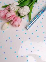 Ролик 70см х8м пленка полипропилен с рисунком Конфетти лаванда 1/10 Ролик 70см х8м пленка полипропилен с рисунком Конфетти лаванда 1/10