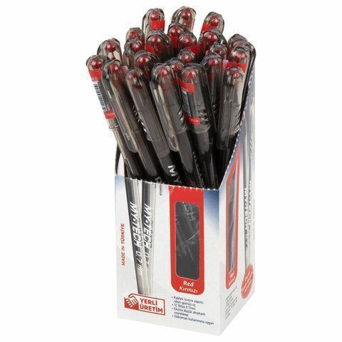 Ручка шариковая масляная красная 0,35мм PENSAN My-Tech игольчатый узел 0,7мм 1/25 Ручка шариковая масляная красная 0,35мм PENSAN My-Tech игольчатый узел 0,7мм 1/25