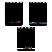 Блокнот 40л А6 108х145мм клетка гребень Black & notes 1/6/96 Блокнот 40л А6 108х145мм клетка гребень Black & notes 1/6/96