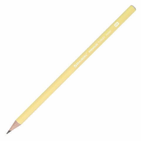 Карандаш чернографитный BRAUBERG PREMIUM TURKEY, 1 шт, 