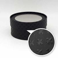 Коробка шайба с прозр. крышкой 16х7,5см черный lotus Коробка шайба с прозр. крышкой 16х7,5см черный lotus