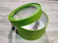 Коробка шайба с прозр. крышкой 16х6,5см Таёжное болото Коробка шайба с прозр. крышкой 16х6,5см Таёжное болото