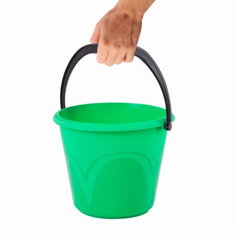 Ведро 6л без крышки пластик пищ с глянцевым узором мерное зеленое LAIMA 1/25 (клиент) Ведро 6л без крышки пластик пищ с глянцевым узором мерное зеленое LAIMA 1/25 (клиент)