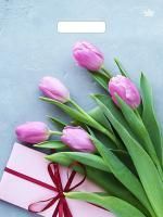 Пакет с вырубной ручкой (31х40)-60 Тюльпаны в подарок Тико 50/500