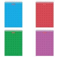 Блокнот 60л А5 145х205мм клетка спираль картон жесткая подложка BRAUBERG Классика 1/4/64 Блокнот 60л А5 145х205мм клетка спираль картон жесткая подложка BRAUBERG Классика 1/4/64