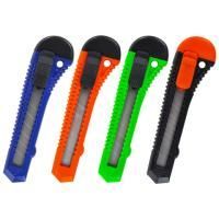 Нож канцелярский 18мм с фиксатором упаковка с европодвесом Staff 1/24 Нож канцелярский 18мм с фиксатором упаковка с европодвесом Staff 1/24