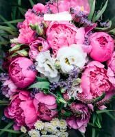 Пакет с вырубной ручкой (38х45)-60 Пионы ламинат Тико 50/500 Пакет с вырубной ручкой (38х45)-60 Пионы ламинат Тико 50/500