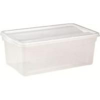 Ящик для хранения 5л с крышкой (330х190х120) кристалл 1/18 Ящик для хранения 5л с крышкой (330х190х120) кристалл 1/18