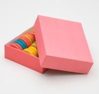 Коробка без окна 180х150х50мм микрогофрокартон розовая  1/5/250 Коробка без окна 180х150х50мм микрогофрокартон розовая  1/5/250