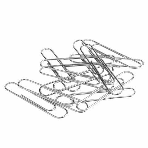 Скрепки 50мм 100шт металлические STAFF EVERYDAY 1/8/80 (Клиент) Скрепки 50мм 100шт металлические STAFF EVERYDAY 1/8/80 (Клиент)