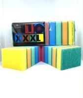 Губка для посуды макси (10шт) 110х80х30мм Гранд 1/20 Губка для посуды макси (10шт) 110х80х30мм Гранд 1/20