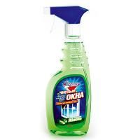 Средство для мытья стекол и зеркал 750мл триггер Зеленое яблоко Золушка  Ч-21-11 1/12