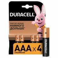 Элемент питания alkaline DURAСELL ААА (LR03) 4шт 1/10 Элемент питания alkaline DURAСELL ААА (LR03) 4шт 1/10