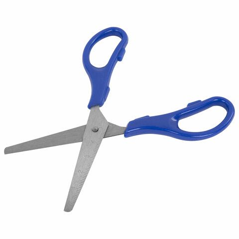 Ножницы 130мм метал ассорти в дисплее Юнландия 1/24  (Клиент)